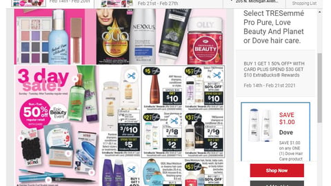 CVS Unilever ExtraCare Deals